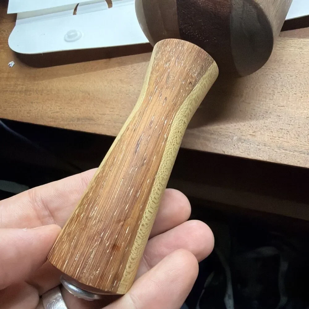 Handcrafted Segmented Hardwood Rolling Pin – Multi-Wood